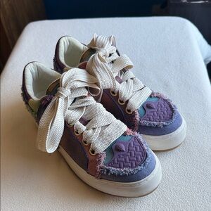 Stylish Kurt Geiger London Sneakers with Multi-Color Design, size 36.